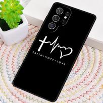 Krikščioniškas simbolis telefono dėklas, skirtas Samsung Galaxy note 10 pro S26 Ultra S23 S24 FE S25 S21 S22 PLUS atsparus smūgiams dangtelis Galaxy S26 Plus