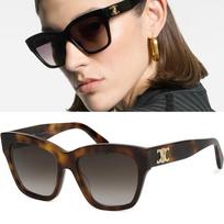 Celine Triomphe 09 Sunglasses CL40253I Butterfly Horn-rimmed CL40253I-01F