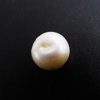 Natūralus Baltas Perlas Laisvas Brangakmenis Jūros 5,00 ct Mabe Fancy Cut Papuošalų Gamybai ir Brangakmenių Kolekcijoms 9.2 mm approx balta