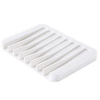 1/2 Pcs High Quality Silicone Self Draining Soap Dishes Innovative Soap Holder Saver Silicone Soap Holder Anti Slip Pad balta