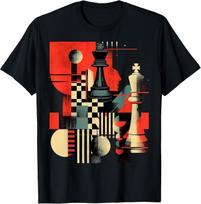 Artistic Chess Player Men And Women Chess Love Cotton Tee - Made In Usa S