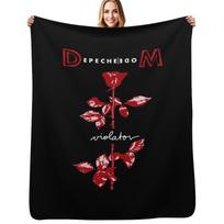 Violator....**Depeche-mode**Depeche-mode**Depeche-mode**Depeche-mode**Depeche-mode** Throw Blanket Plush for babies Blankets Size: 75*100cm, Weight: 230 GSM