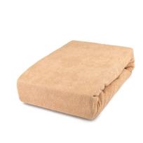 Terry fitted sheet 90x200 beige