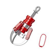 Simulation Claw Machine Key Chain Mini Grasping Claws Key Chain  Birthday Gift
