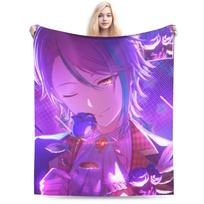 Rui Kamishiro Blanket Fleece Wonderlands x Showtime Relax Super Soft Throw Blankets for Bedroom Plush Thin Quilt 80x120cm(31x47inch)