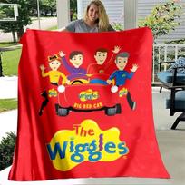 The Wiggles Animacinis Pledas Lengvas Patogus Minkštas Kvėpuojantis Itin Šiltas Pledas Lovos Patalynė Kelioninė Patalynė 80x120cm(31x47inch)