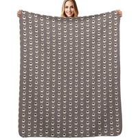 Black nose valais sheep Throw Blanket Breathable Lightweight Blanket for Adults Kids Size: 75*100cm, Weight: 230 GSM