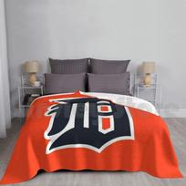 Tigers-Detroit Blanket For Sofa Bed Travel Logo Size: 75*100cm, Weight: 230 GSM