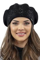 Vivisence 7050 czarny uni nakrycie głowy beret