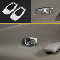 Dekoratyvinis automobilio galinio skaitymo žibinto rėmelis Renault Koleos Samsung QM6 2016- Matte silver
