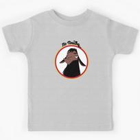 Kuzco NO TOUCHY sad llama emperor's new groove emperor david spade back off no touch funny gift Kids T-Shirt 120