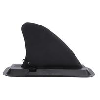 Surf Fin Detachable Inflatable Stand Up Paddle Board Fin Replacement 4 Inch Side Wing Skeg Tracking Fin Base for Canoe