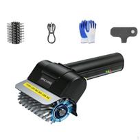 Electric Grill Brush USBCharged Cleaning for Barbecue, Camping Single Head Single Brush Head