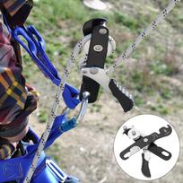Climbing Descender Self braking Stop Rope Clamp Grab Rescue Climb Accessories balta