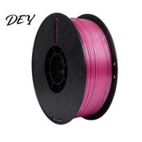 No Clogging Filament Silk PLA 3D Printer 1.75mm, 1Kg Spool, Low Warping Accessories for Printing Projects, Neatly Wound FDM Supplies rožinė raudona spalva