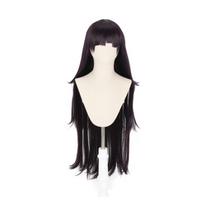 Dangan Ronpa Tsumiki Mikan ilgas perukas Cosplay kostiumas Danganronpa moteriškas karščiui atsparus sintetinis plaukas Helovino vakarėlio perukai