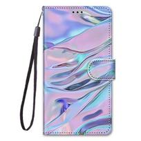 S22 +S23 +Piniginės telefono galinis dėklas, skirtas Funda Samsung Galaxy S23 S22 Ultra S21 Plus S20 Fe 5g dėklai Mieli katės šuns odiniai atverčiami dangteliai Samsung S23 Plus