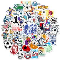 50 Grafiti Futbolo Lipdukų Pasaulio Čempionato Futbolo Žvaigždžių Komanda Vandeniui Atsparūs Lipdukai Lipdukai Temu