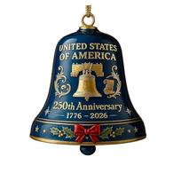 250th Anniversary Doorbell Of The United Statesf One Size