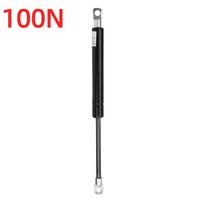 11 colių ilgio dujinė spyruoklė 100N jėga 280mm atstumas tarp centrų hidraulinis dujinis amortizatorius plokščia jungtis 100mm eiga dujinė spyruoklinė strypas 100N