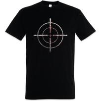 Urban Backwoods Bloody Crosshairs Sniper Men T-Shirt S juoda