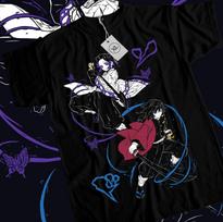 Giyu Tomioka T-Shirt Demon Slayer Shinobu Kocho Nezuko Anime Shirt All Size M