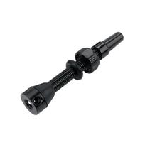 44mm Cycling MTB for Road Bike Valve Nozzle Vacuum Nozzle Tubeless Air Valve Valve Stem juoda