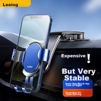 Leeioo Car Phone Holder, Universal Magnetic Gravity Sensor Suction Cup Mount for Center Console, Multifunctional Navigation Stand