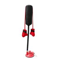 Interactive Cat Punching Bag Toy Strong Suction Cup Base High Rebound Bite Resistant for Kitten Daily Exercise one size