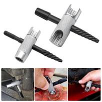 2Pcs 4-In-1 Grease Fitting Installation Tool For Hexagonal 3/8  5/16  7/16  Grease Zerk Fitting Tool For Install & Remove