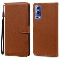 For Cover Vivo Y52 5G Case Y72 5G Leather Wallet Flip Phone Case For Vivo Y72 Y52 Case Cover for Vivo Y 52 72 5G Coque Fundas For Vivo Y52 5G ruda