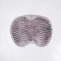 Silikoninis pėdų šveitiklis Dvigubos paskirties maudynėms, pėdų masažui ir nugaros šveitimui Foot Massage Pad pilka spalva