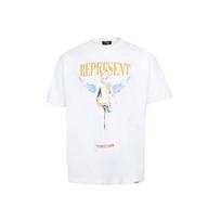 Cross-border European and American trendy brands REPRESENT fallen angel letter printing short-sleeved t-shirt men's and women's American high street S balta