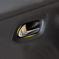 Mano geras automobilis Vidinio mygtuko rankinės blizgučiai vidinės durų sagtelės rankinės blizgučiai Peugeot 2008 301 2014-2018 m. Automobilio priedai ABS chrome
