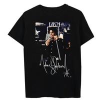 Men's Michael Jackson Photo Collage Tee T-shirt X-Large Black XXXXL