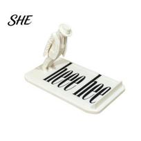 Decorative Phone Stand 3D Printed Cell for Desk, Funny Mobile Holder, Dance Ornament Creative Stand, Portable Universal Support Home Office