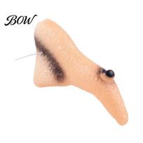 Witch Nose for Stage Performance Wicked Adults, Realistic Fake Nose, Festive Prop Halloween Cosplay Props Costume Accessory Adults C