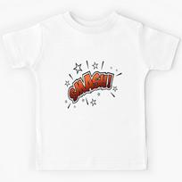 Smash! Comics speach bubble - Super Heroes Unite! Collection Kids T-Shirt 110