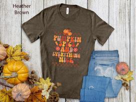 Pumpkin Spice T-Shirt | Autumn Season Tee 3XL