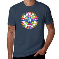 New Wheel Of Fortune Family Reality Games Show Quiz Tshirt Plus Size Basic Short Sleeve Top S