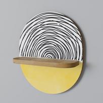Sunny treasure oval shelf