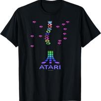 Ripple Junction x ATARI Centipede Arcade 8 Bit Gamer Design T-Shirt S