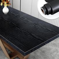 Baltas Medis Lipni Dekoratyvinė Plėvelė Baldams Tikro Medžio Taktilinis Paviršius Lengva Valyti 40x100CM