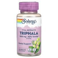 Solaray Vital Extract Triphala 1500mg Veggie Capsules 90 Count (500mg per capsule) 90 pcs - 1 ea