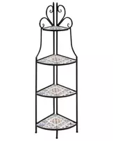 Lentyna FAVARA metalinė 128 cm 43 cm juoda