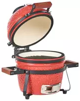 Mini Kamado anglies grilis Keramika Raudonas