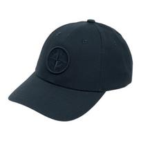 Stone Island Pattern Design Cotton Cap Men Cap Blue K1S1591009-96S0065-V0020 ONE SIZE