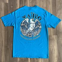 Vintage Mambo Australia Surf 1990s Blue Single Stitch Size L/XL RARE Unisex T-Shirt XXXXL