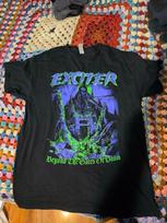 Exciter Beyond the Gates of Doom Tour shirt size medium XXL