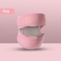 1Pc Adjustable Sports Kneepad Double Patellar Knee Patella Tendon Support Strap Brace Pad ProtectorOpen Knee Wrap Strap Band 1PC rožinė
